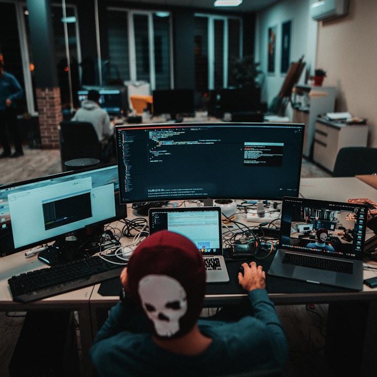 iOS app development workspace